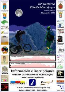 III Marcha Nocturna MTB Extreme Villa de Montejaque